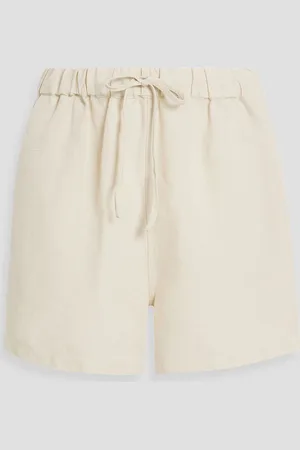 ONIA Linen and Lyocell-blend shorts - White - M