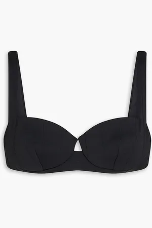 ONIA Danica ribbed underwired bikini top - - XS