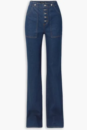 VERONICA BEARD High-rise wide-leg jeans - Blue - 24