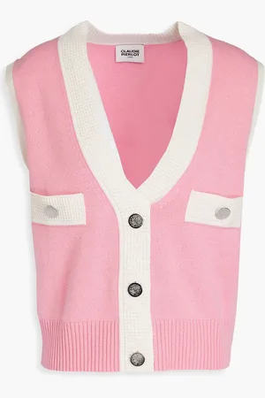 Claudie Pierlot Knitted vest - Pink - 2