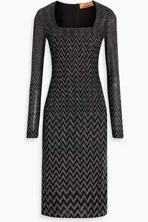 Missoni Metallic crochet-knit dress - - IT 36