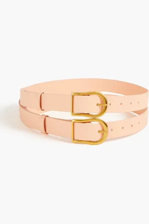ZIMMERMANN Leather belt - Orange - XS/S