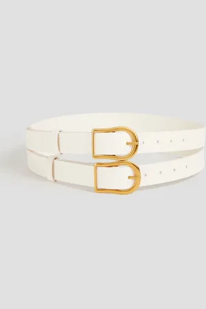 ZIMMERMANN Leather belt - White - M/L