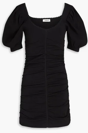 Sandro Ruched stretch-knit mini dress - - FR 36