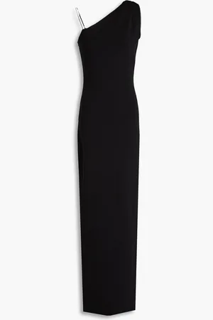 RACHEL GILBERT Silica crystal-embellished stretch-knit gown - - M