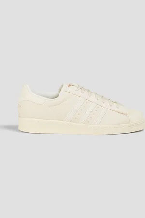 adidas Superstar 82 suede and canvas sneakers - White - UK 11.5