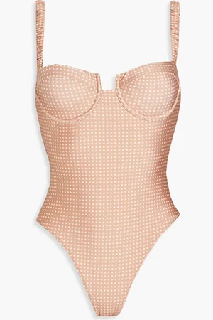 Solid Verona polka-dot swimsuit - - XS