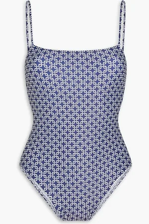Melissa Odabash Maui printed swimsuit - Blue - IT 38