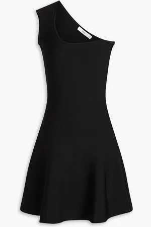 Safiyaa Klem one-shoulder knitted mini dress - - M