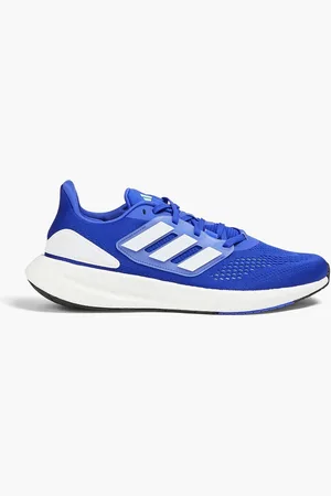 adidas Pureboost 22 J Road mesh, rubber and faux leather running sneakers - Blue - UK 11.5
