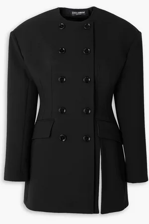 Dolce & Gabbana Double-breasted wool-blend blazer - - IT 38