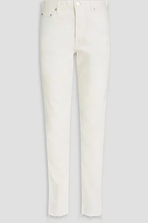 The Cast 2 slim-fit distressed denim jeans - White - 31