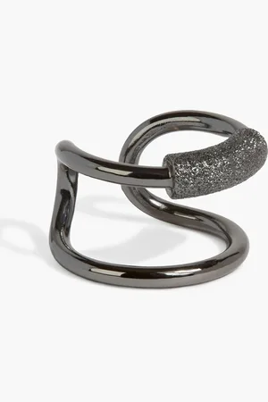 Brunello Cucinelli -tone ear cuff - Metallic - M