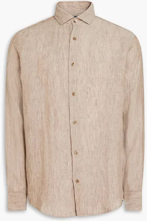 Frescobol Carioca Antonio linen shirt - Neutral - XXL