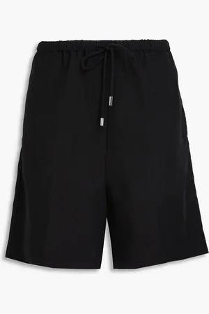 Totême Lyocell and linen-blend shorts - - FR 34