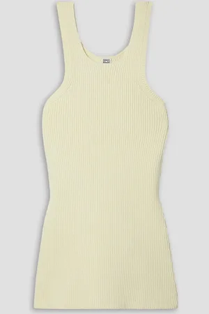 Totême Ribbed-knit tank - White - L