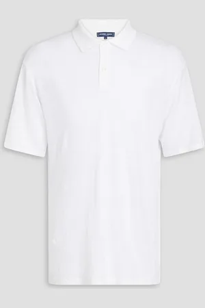 Frescobol Carioca Mello linen-jersey polo shirt - - L