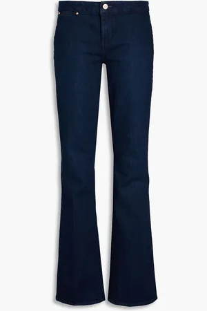 Paige Sloane mid-rise bootcut jeans - Blue - 23