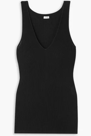 By Malene Birger Rory ribbed TENCEL™ Lyocell tank - - XL