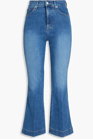 VERONICA BEARD Carson high-rise kick-flare jeans - Blue - 24