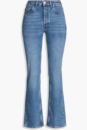 Maje High-rise bootcut jeans - Blue - FR 34