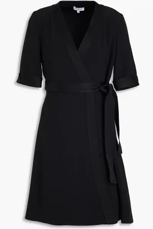 Claudie Pierlot Crepe wrap mini dress - - FR 36