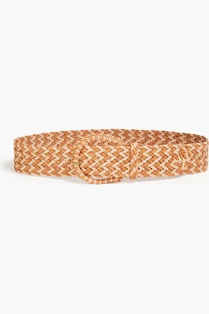 ZIMMERMANN Braided leather belt - - XS/S
