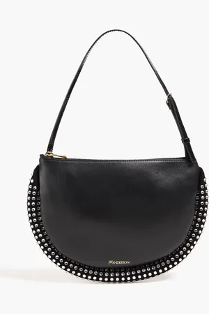 J.W.Anderson Bumper-Moon crystal-embellished leather shoulder bag - - OneSize