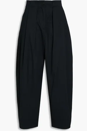 PALMER / HARDING Solo stretch-cotton twill tapered pants - - UK 8