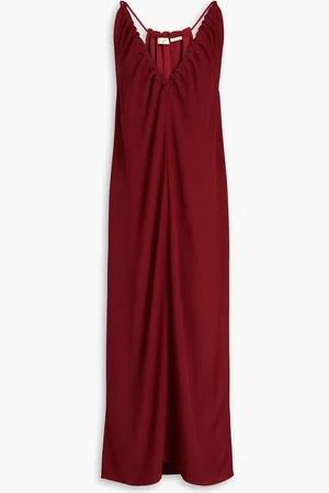 BITE Theros ruched crepe midi dress - - UK 14