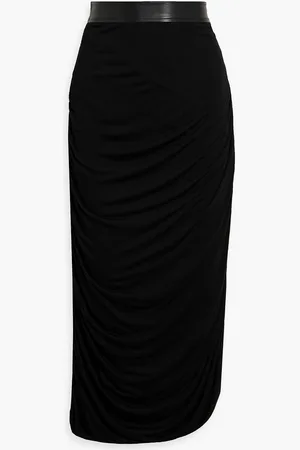 Envelope1976 Verdi ruched jersey midi skirt - - FR 40