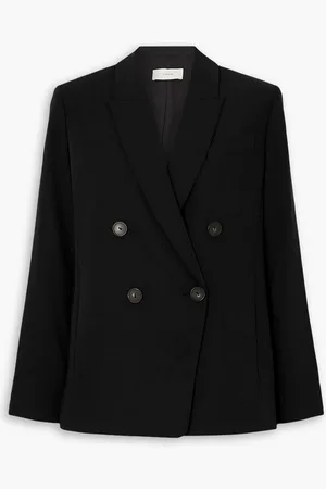 Vince Double-breasted crepe blazer - - US 8