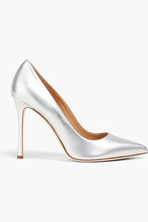 Sergio Rossi Metallic leather pumps - Metallic - EU 39