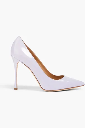 Sergio Rossi Vernice patent-leather pumps - Purple - EU 35