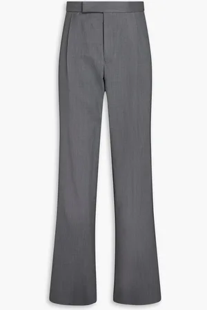 Thom Browne Pleated grain de poudre wool pants - - 2