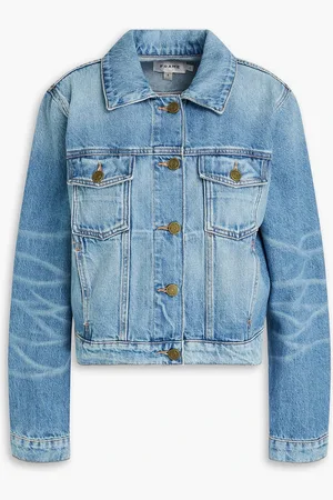 Frame Faded denim jacket - Blue - XS