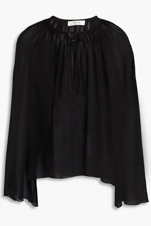 Frame Silk-georgette blouse - - L