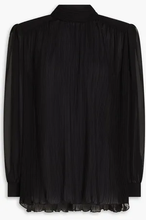 Frame Plissé-chiffon blouse - - XS