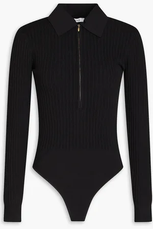 Frame Ribbed-knit bodysuit - - M