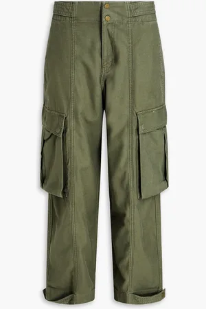 Frame Cotton cargo pants - Green - 29