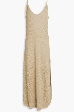 ENZA COSTA Linen maxi dress - Neutral - XL