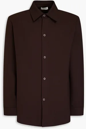 Sandro Crepe shirt - Brown - S