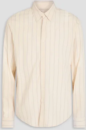 Sandro Pinstriped woven shirt - White - XS