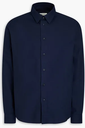 Sandro Cotton-flannel shirt - Blue - S