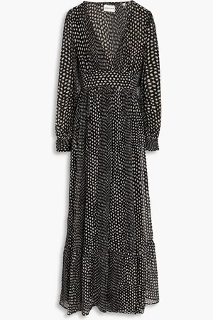 Antik Batik Siena polka-dot crepon maxi dress - - FR 36