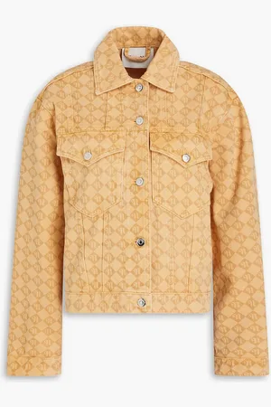 Nanushka Printed denim jacket - Neutral - XS