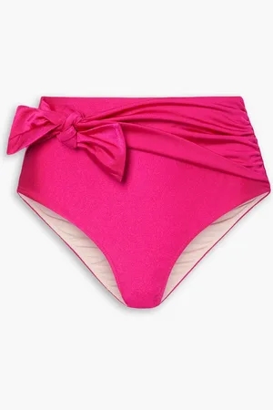 Tie front bikini briefs Pink XL Beachwear Swimwear