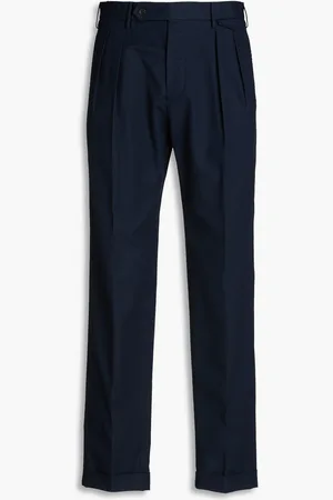 SLOWEAR Incotex cotton-blend chinos - Blue - IT 54
