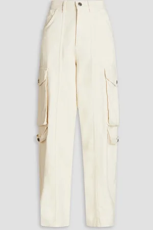 Sandro High-rise tapered jeans - White - FR 36