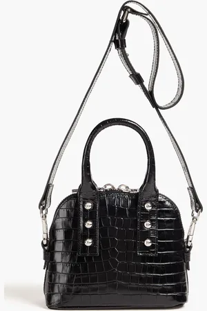 Giuseppe Zanotti Dussia studded croc-effect leather tote - - OneSize